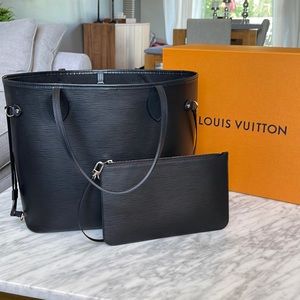 Louis Vuitton Black EPI Tote